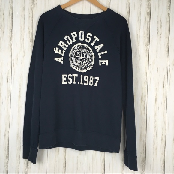 Aeropostale Other - Aeropostale Navy Blue Crewneck Sweatshirt